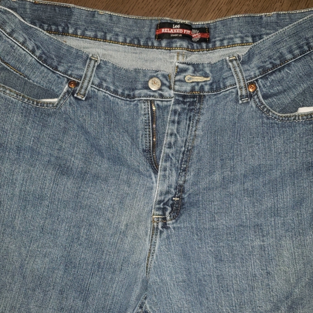 Lee Relaxed Fit Jeans (Straight Leg)